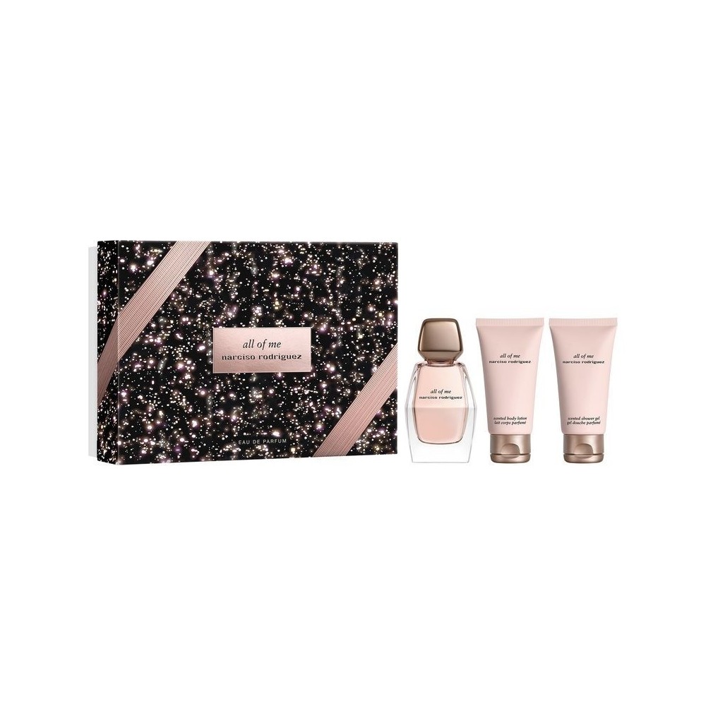Narciso Rodriguez All Of Me EdP 50 ml + Body Lotion 50 ml + Shower Gel 50 ml Cofanetto 