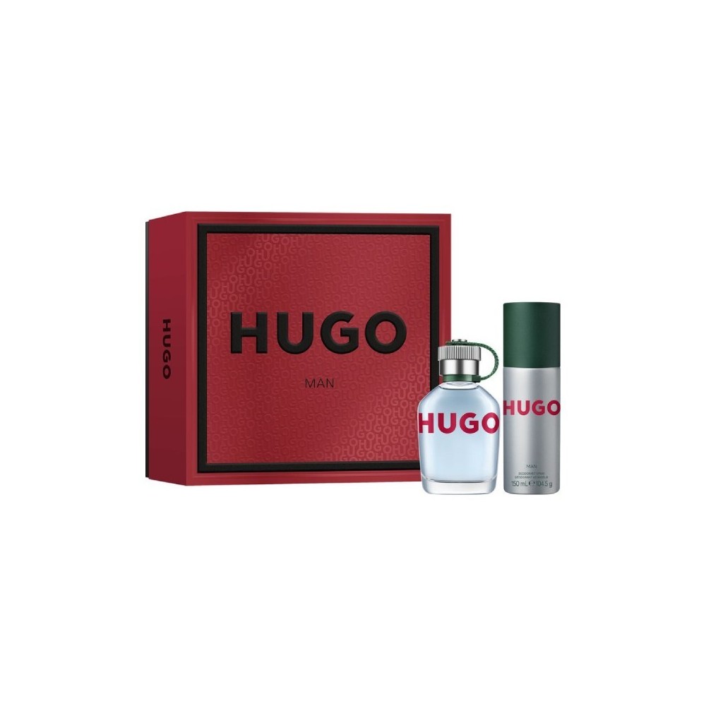 Hugo Boss Hugo Man Eau De Toilette 75 ml + Deodorant Spray 150 ml Cofanetto 