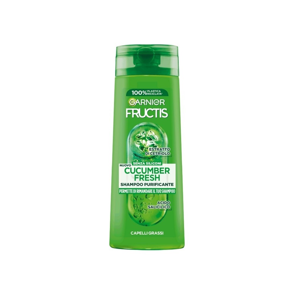 Garnier Fructis Cucumber Fresh Shampoo Purificante 250 ml 