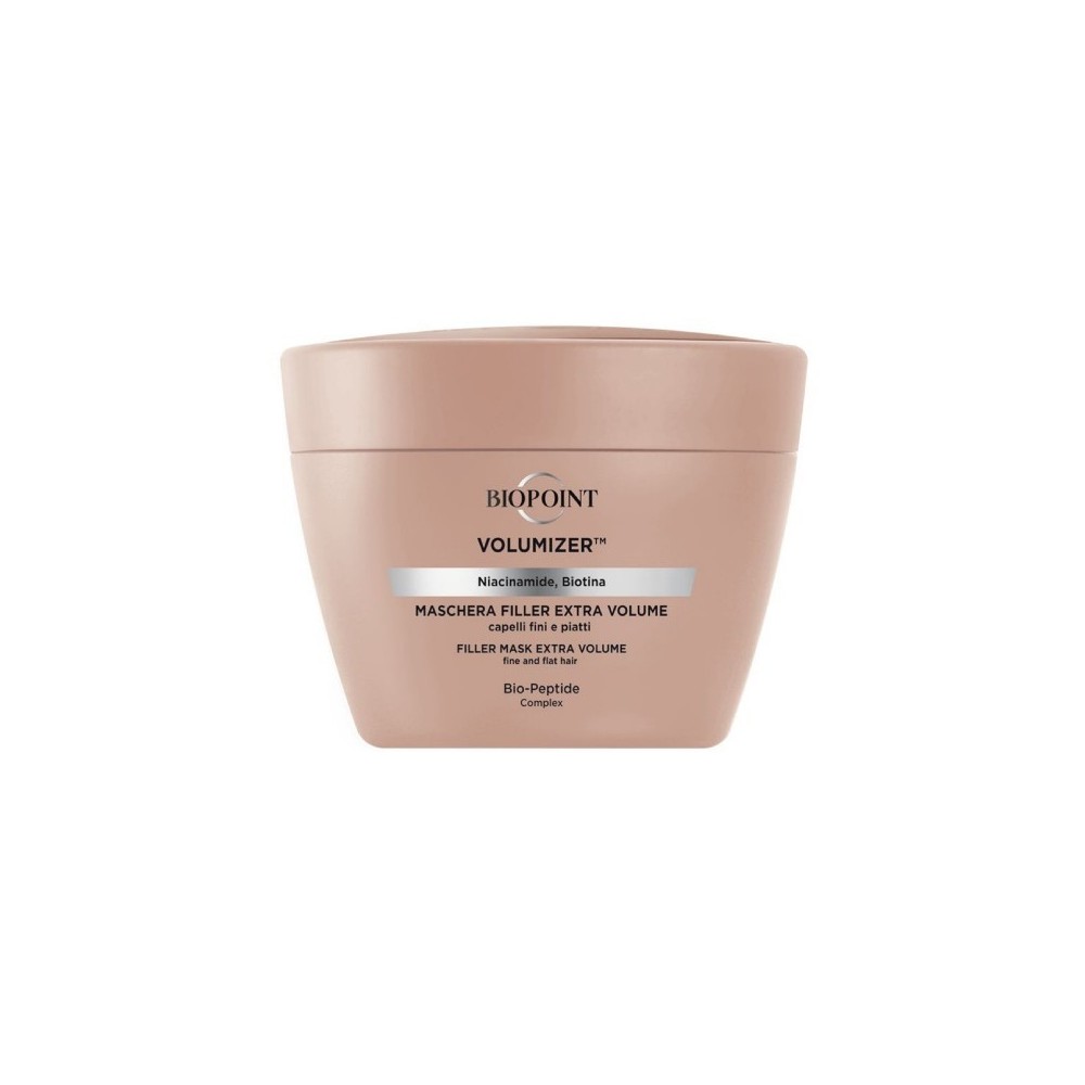 Biopoint Volumizer Maschera Filler Extra Volume Per Capelli Fini E Piatti 200 ml 