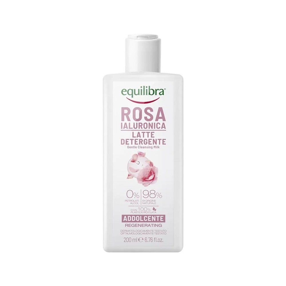 Equilibra Rosa Ialuronica Latte Detergente Addolcente 200 ml 