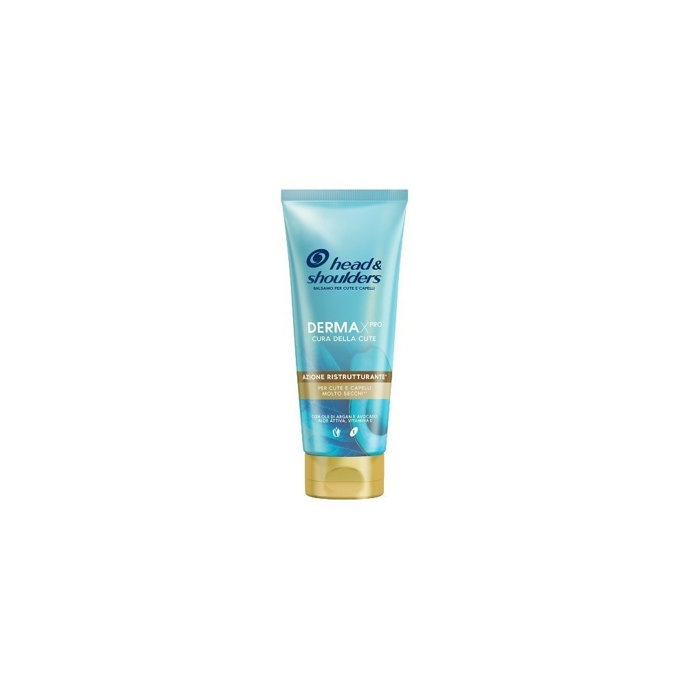 Head & Shoulders Derma XPRO Balsamo Ristrutturante Per Cute E Capelli Molto Secchi 220 ml 