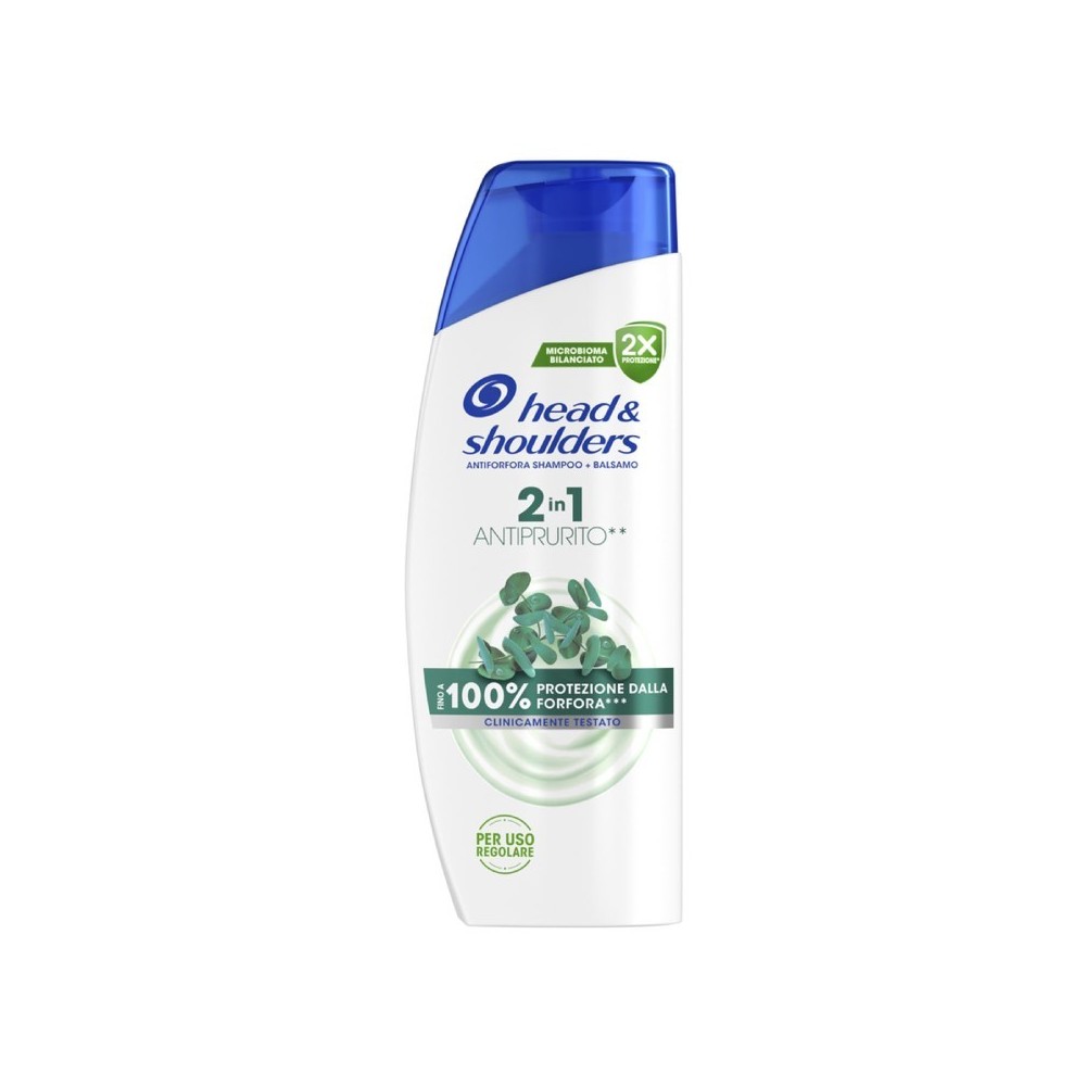 Head & Shoulders 2In1 Shampoo + Balsamo Antiforfora Antiprurito 250 ml 