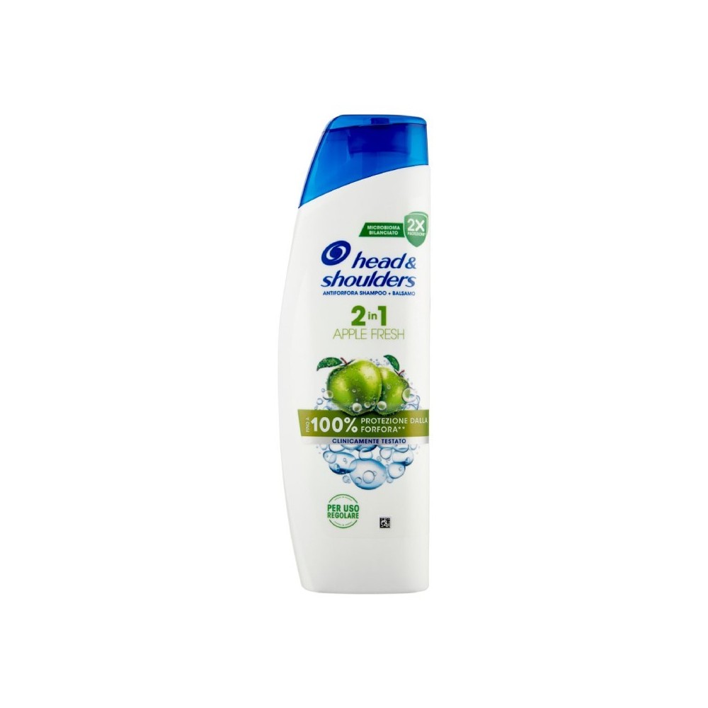Head & Shoulders 2In1 Shampoo + Balsamo Antiforfora Apple Fresh 250 ml 
