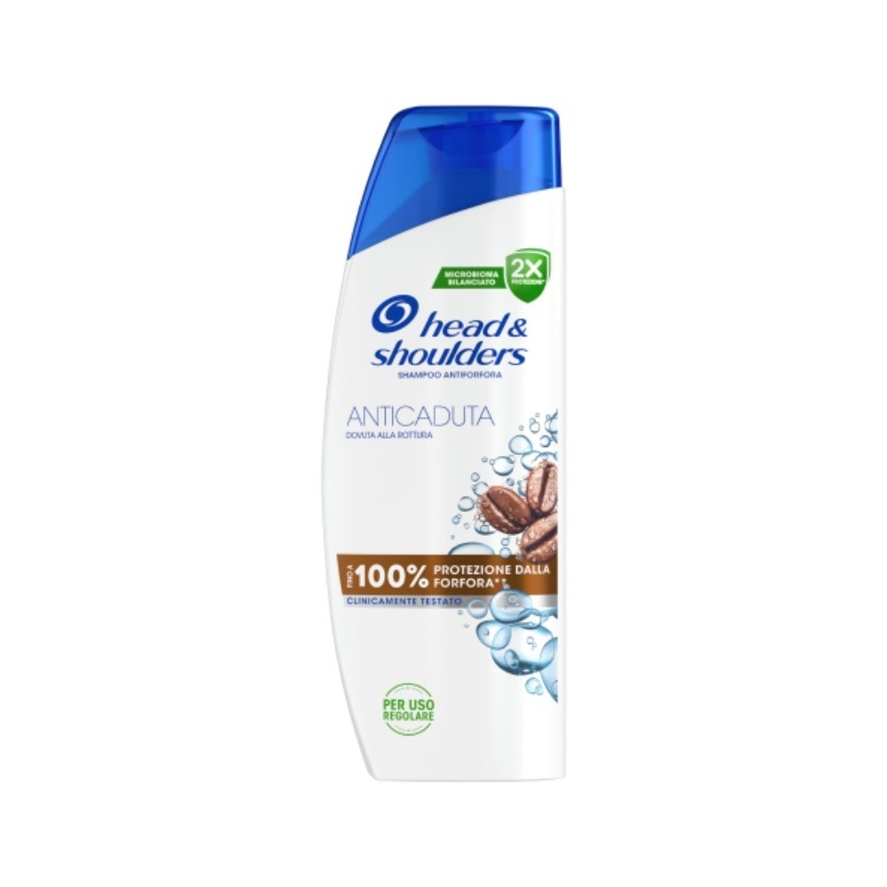Head & Shoulders Shampoo Antiforfora Anticaduta Con Caffeina 250 ml 