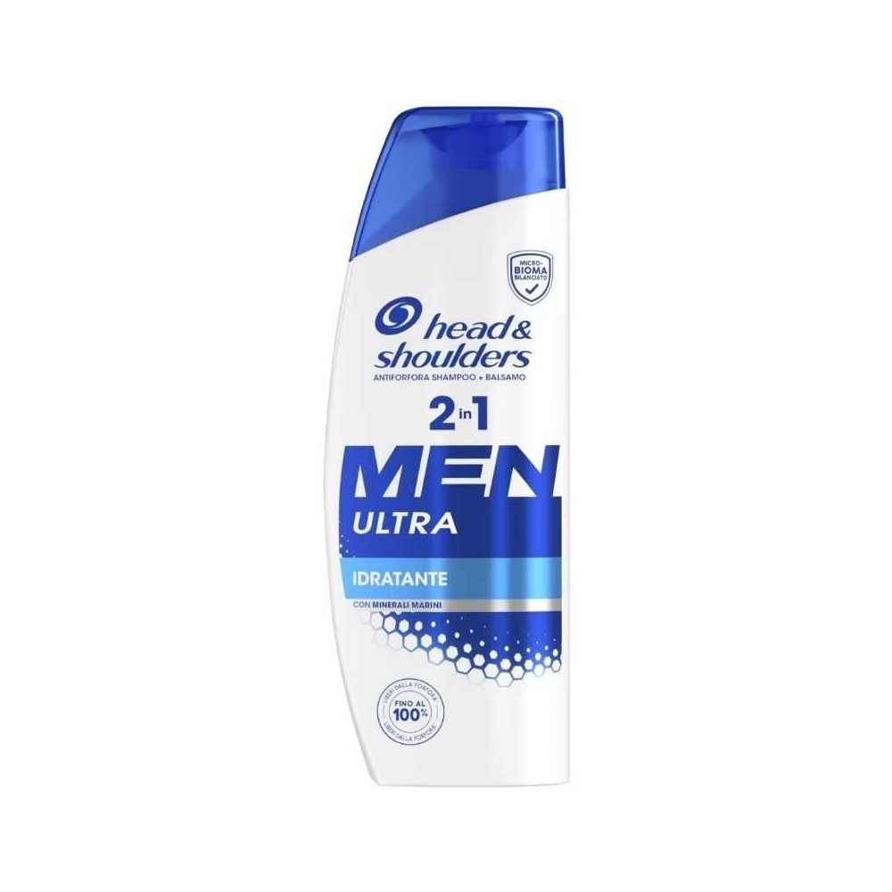 Head & Shoulders 2In1 Shampoo + Balsamo Antiforfora Men Ultra Idratante 250 ml 