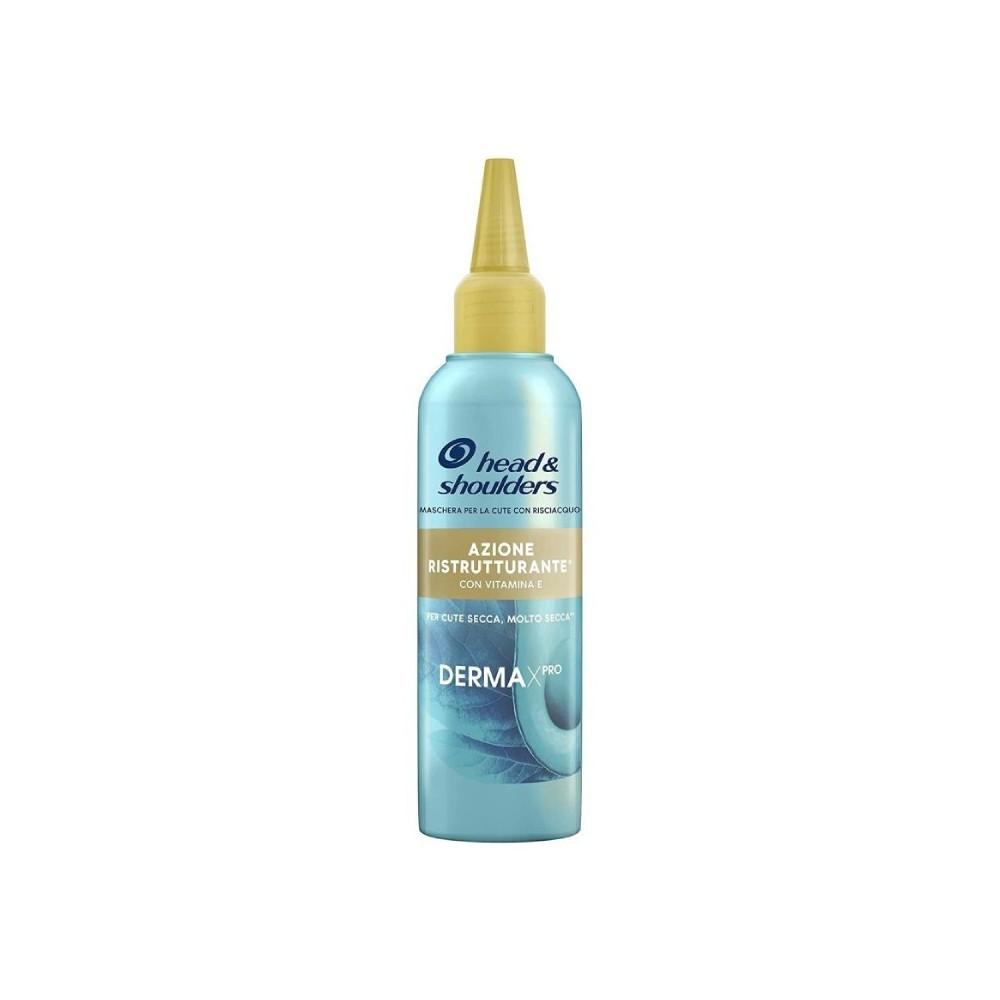 Head & Shoulders Derma XPRO Maschera Per La Cute Ristrutturante Per Cute Molto Secca 145 ml 
