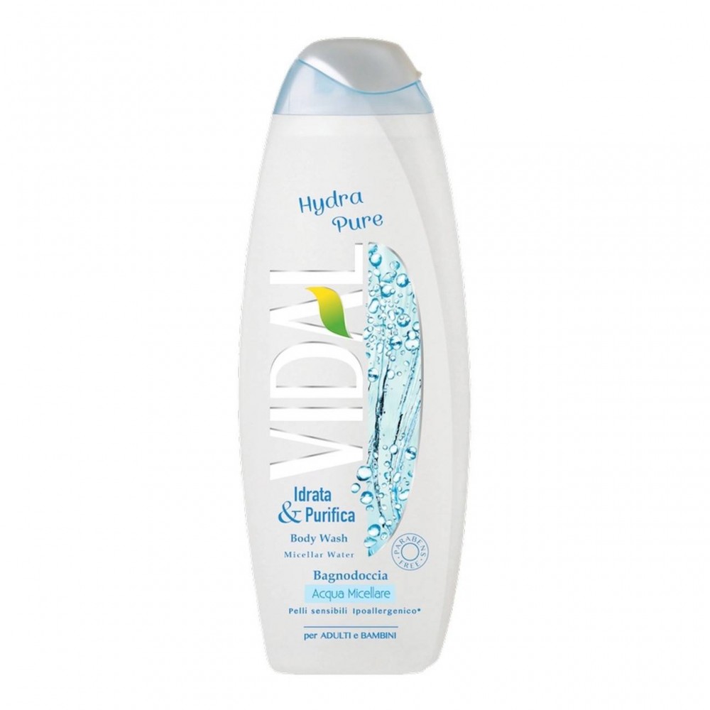 Vidal Hydra Pure Bagnoschiuma 500 Ml 