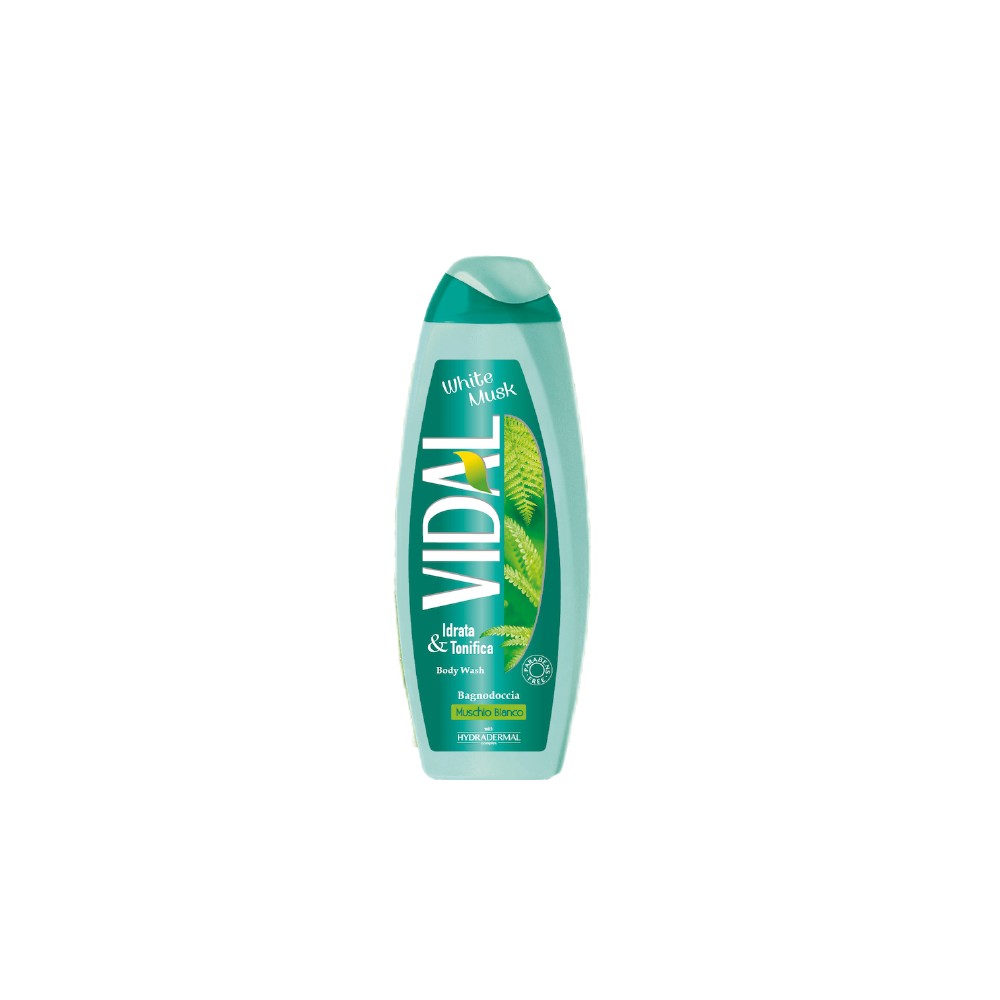 Vidal White Musk Bagnoschiuma 500 Ml 