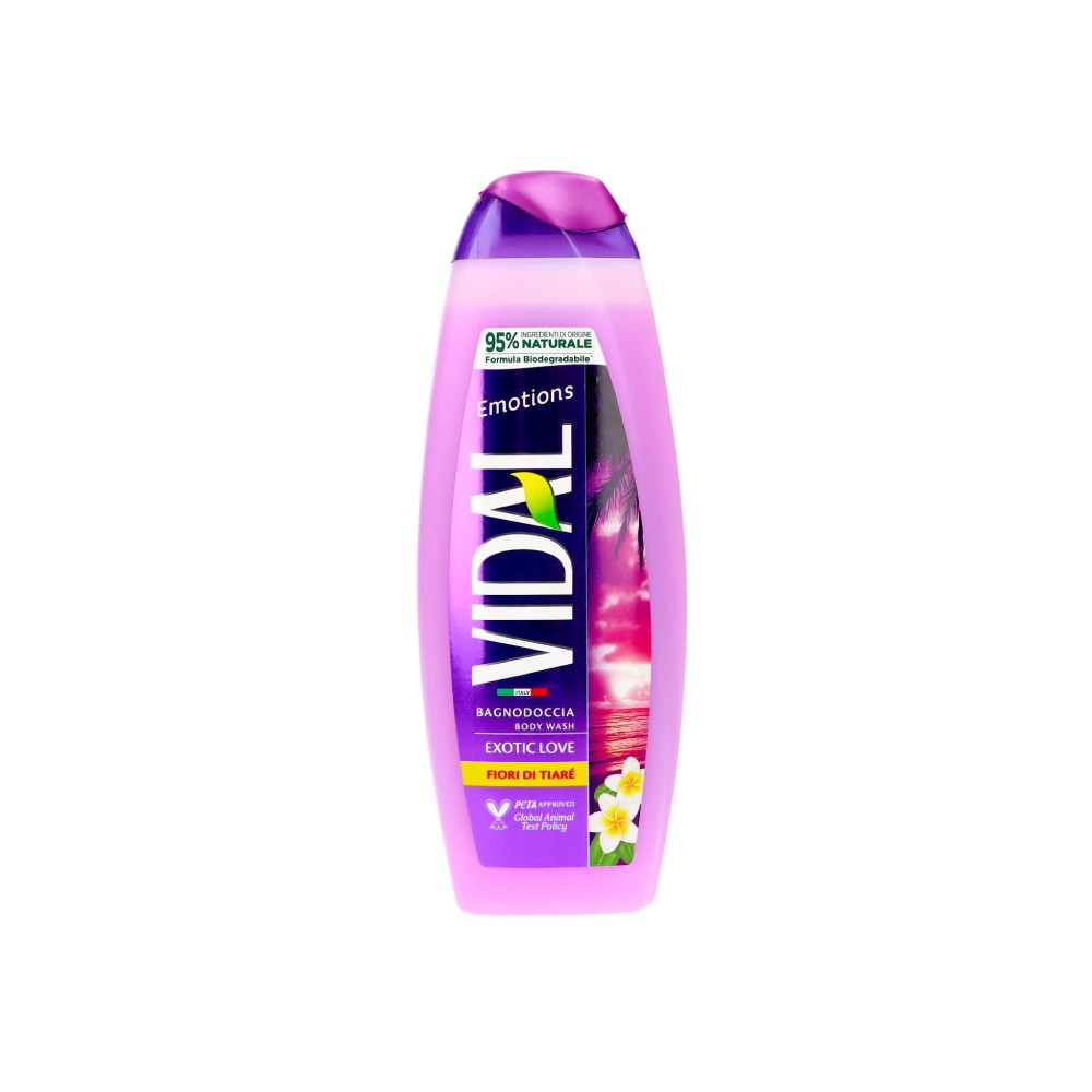 Vidal Emotions Bagnodoccia Exotic Love Fiori Di Tiaré 500 Ml 