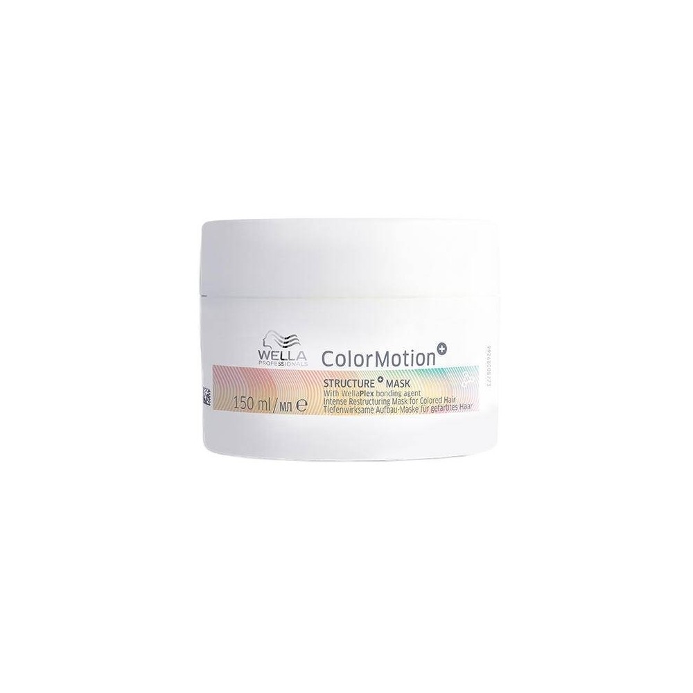 Wella Colormotion+ Structure+ Maschera Ristrutturante Intensiva Per Capelli Colorati 150 ml 