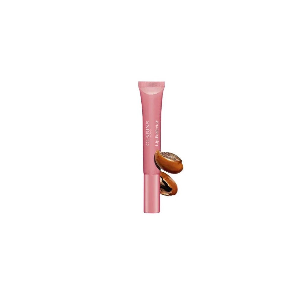 Clarins Instant Light Natural Lip Perfector - 01 Rose Shimmer 