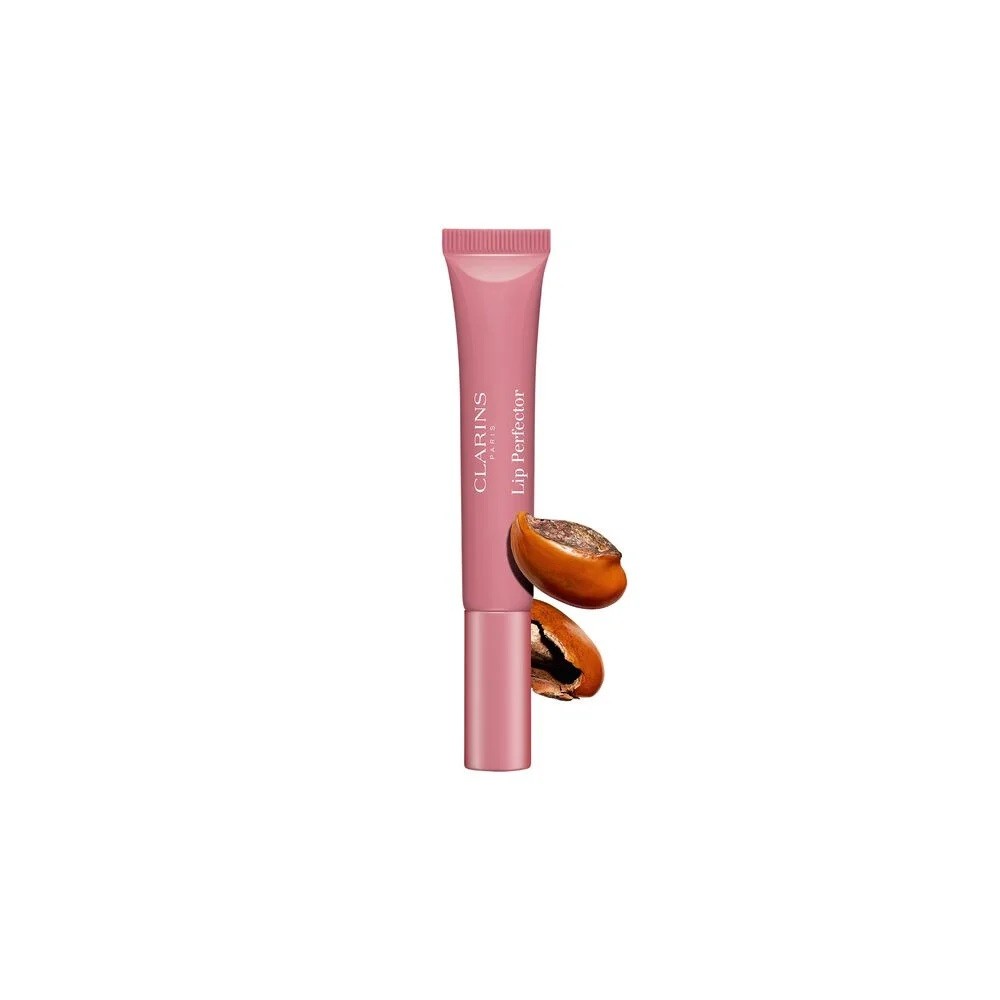 Clarins Instant Light Natural Lip Perfector - 07 Toffee Pink Shimmer 