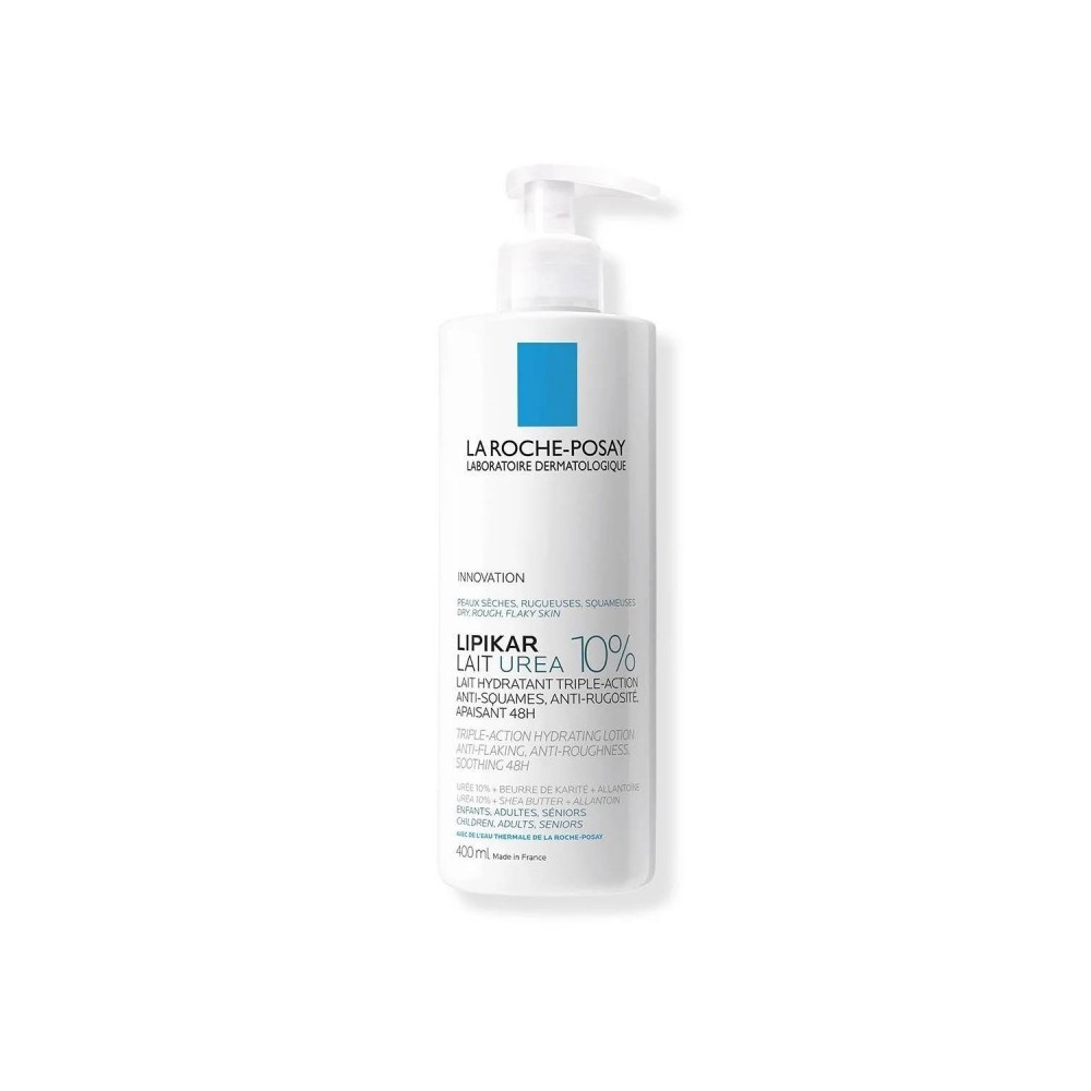 La Roche-Posay Lipikar Urea 10% Lozione Idratante Per Pelle Molto Secca 400 ml 