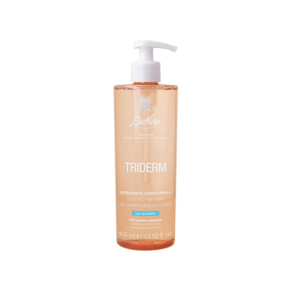 Bionike Triderm Detergente Corpo E Capelli Uso Quotidiano 400 ml 