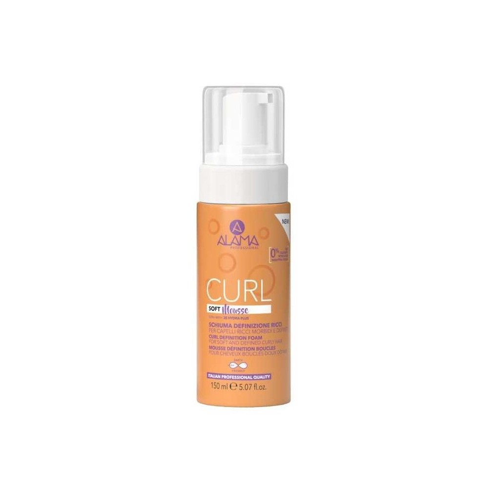 Alama Curl Soft Mousse Schiuma Definizione Ricci 150 ml 