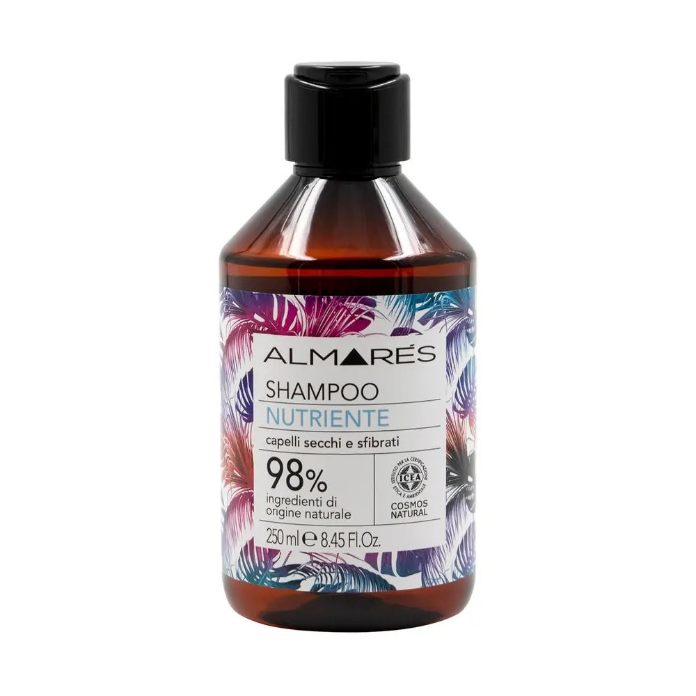 Almarés Shampoo Bio Nutriente Capelli Secchi E Sfibrati 250 ml 