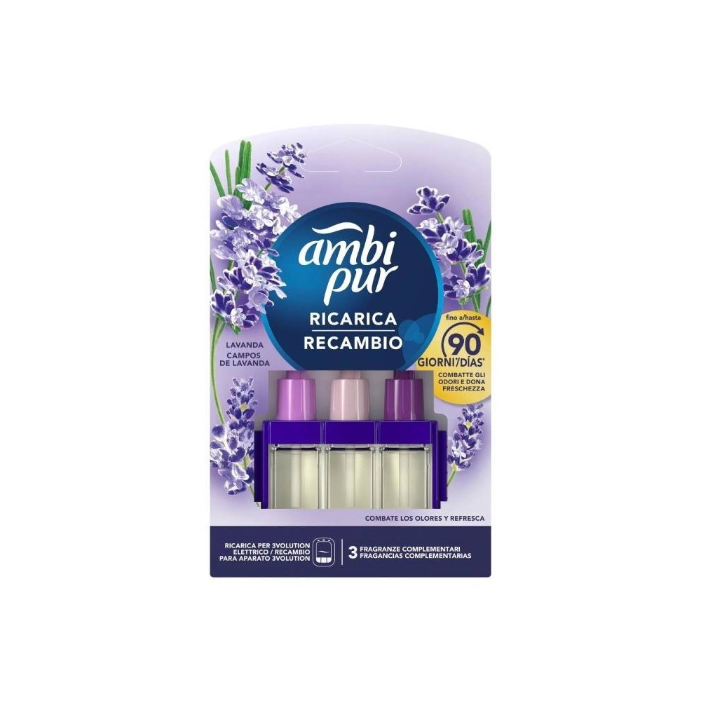 Ambi Pur 3Volution - Ricarica Diffusore Elettrico Lavanda 
