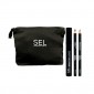 SEL Set Make-Up Occhi Completo 02 - Mascara + Matita Occhi + Matita Sopracciglia + Pochette
