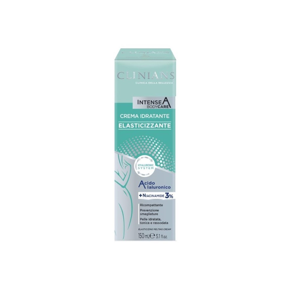 Clinians Intense-A Bodycare Crema Corpo Idratante Elasticizzante 150 ml 