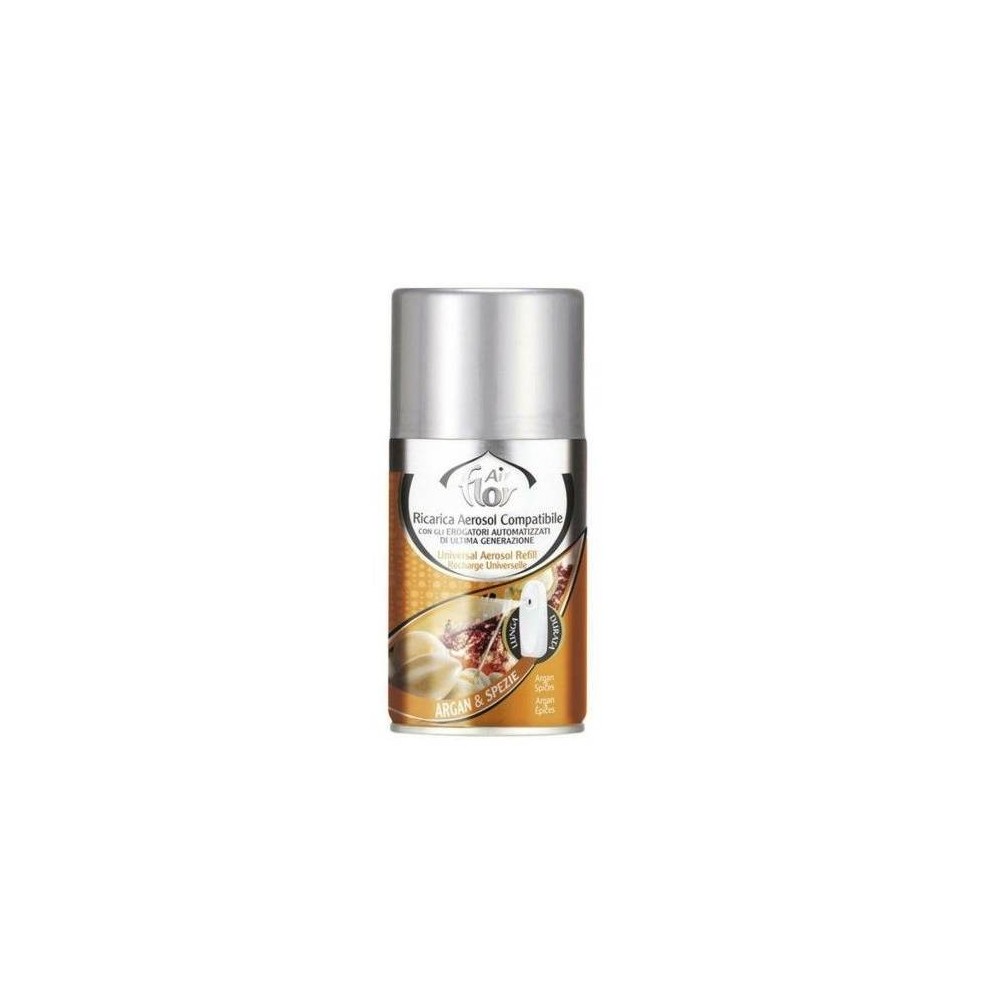 Air flor argan e spezie ricarica per diffusore dessenza deo matic 250 ml 