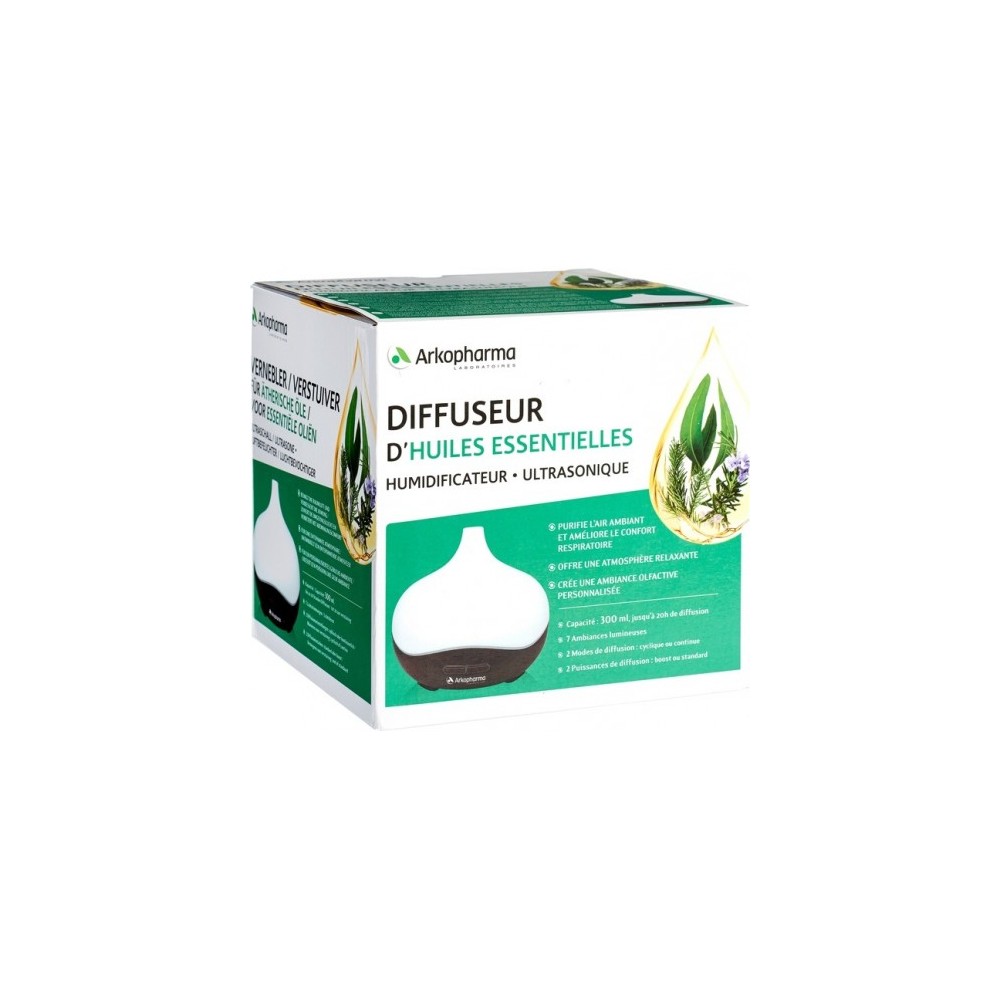 Arkopharma Diffusore Di Oli Essenziali Umidificatore Ultrasonico Turbo 