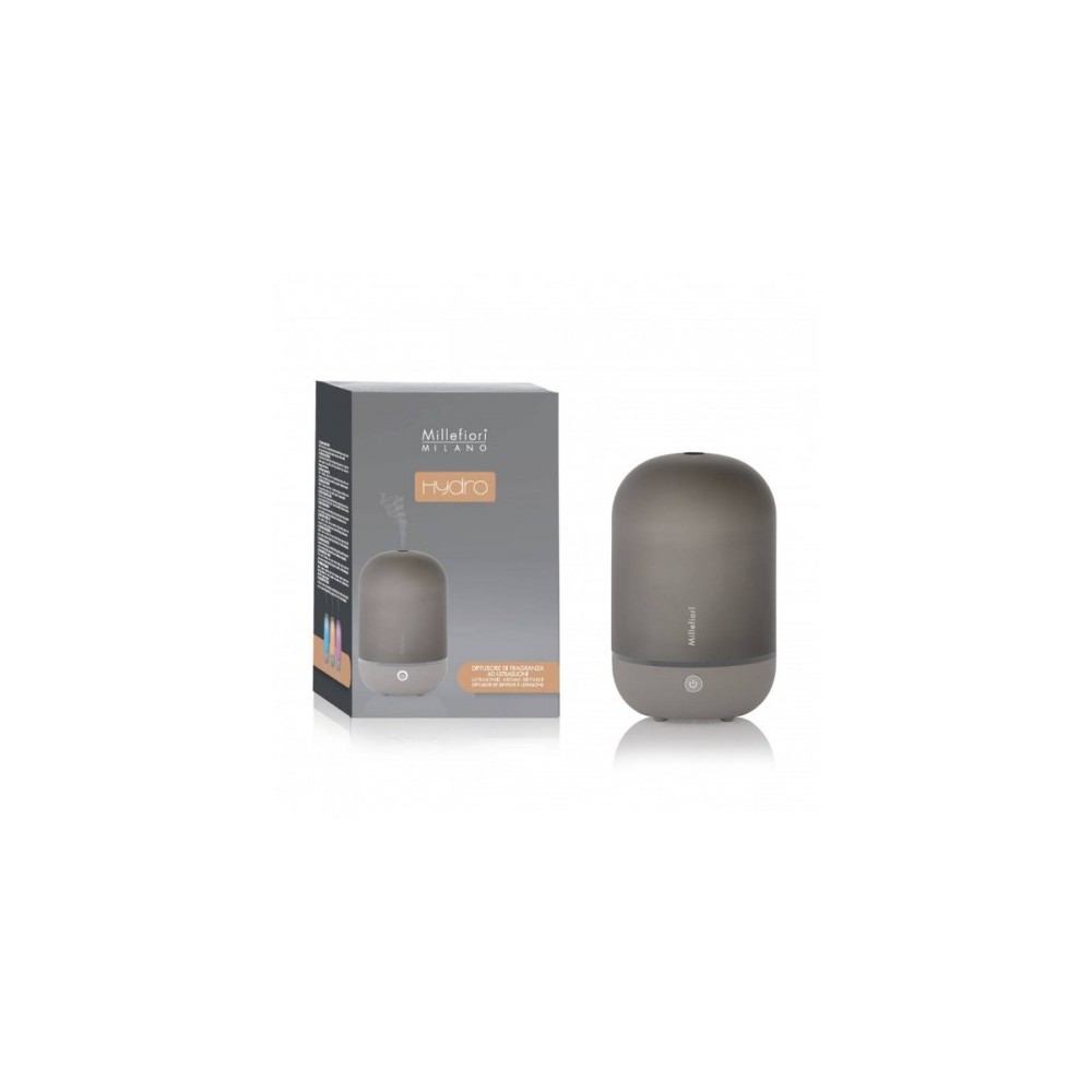 Millefiori Milano Hydro Rounded Diffusore Di Fragranza Ad Ultrasuoni Colore Grigio 