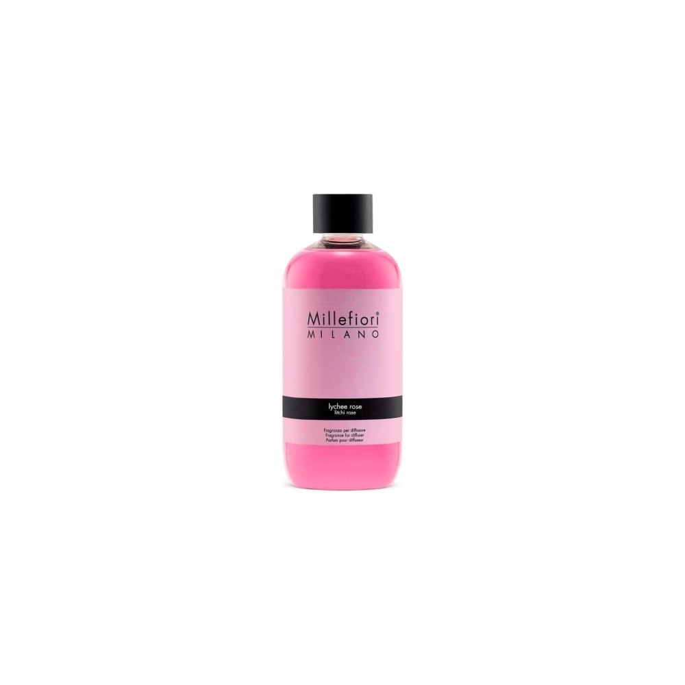 Millefiori Milano Lychee Rose Ricarica Per Diffusore A Bastoncini 500 Ml 