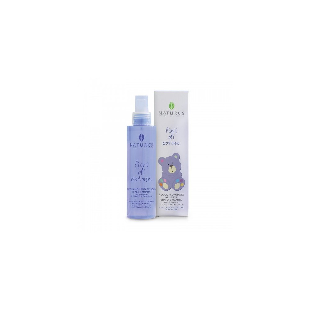 Nature's Fiori Di Cotone Acqua Profumata Delicata Bimbo E Mamma 150 Ml 