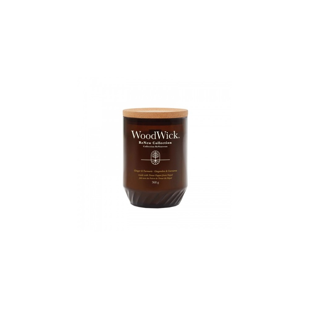 Woodwick Renew Collection Ginger & Tumeric Candela Grande 368 G 