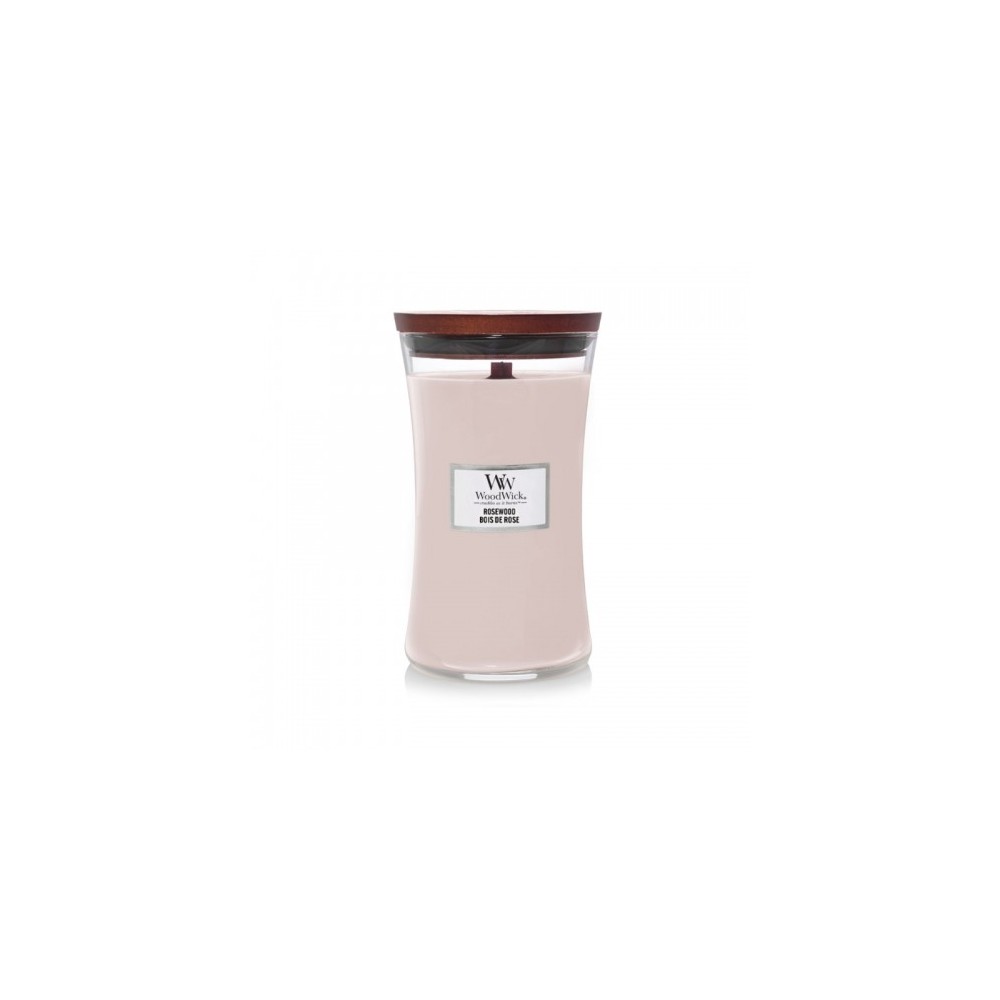 Woodwick Rosewood Candela Profumata Clessidra Grande 609 G 