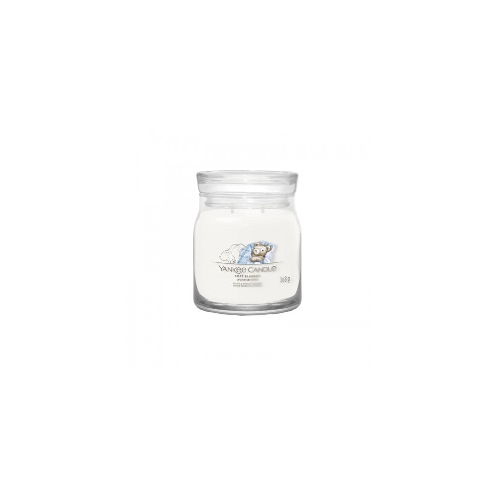 Yankee Candle Soft Blanket Candela Profumata Signature Media 368 G 