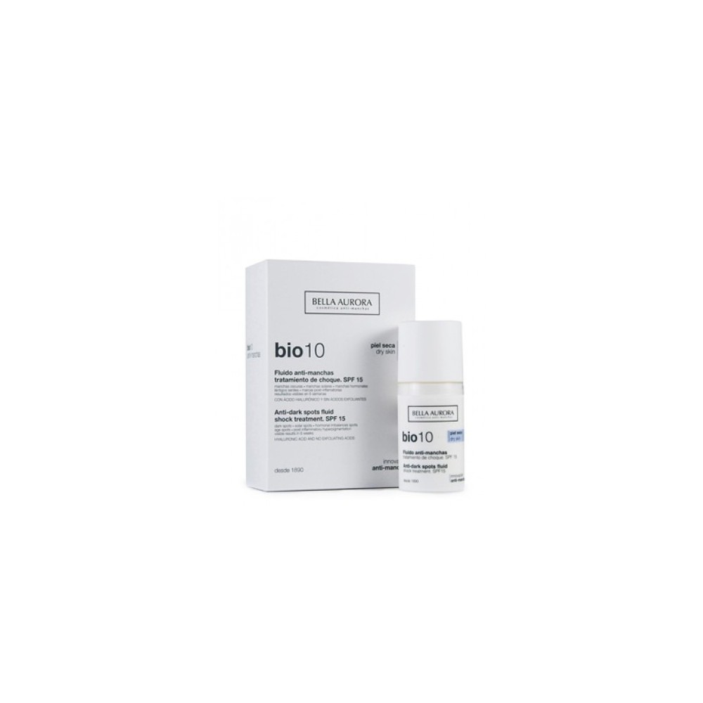 Bella Aurora Labs Bio 10 Fluido Anti-Macchie Per Pelli Secche 30 Ml 
