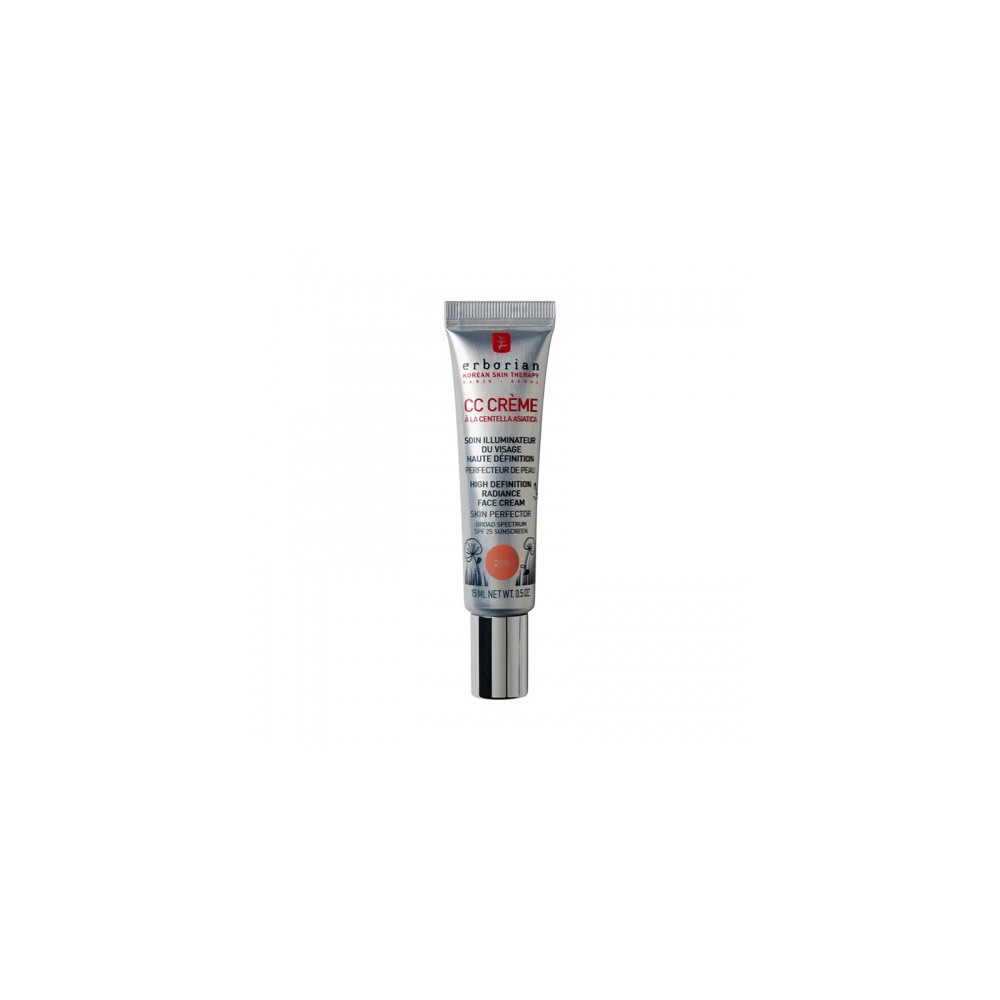 Erborian Cc Crème Spf25 Crema Illuminante Coreana Alla Centella Asiatica Colore Doré 15 Ml 