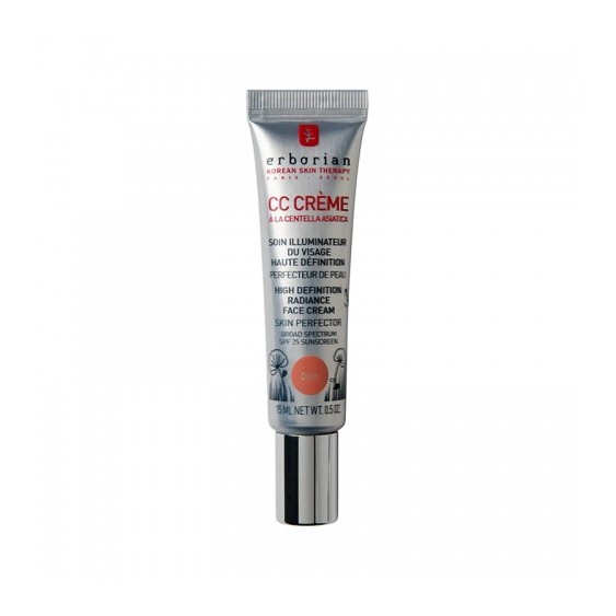 Erborian Cc Crème Spf25 Crema Illuminante Coreana Alla Centella Asiatica Colore Doré 15 Ml