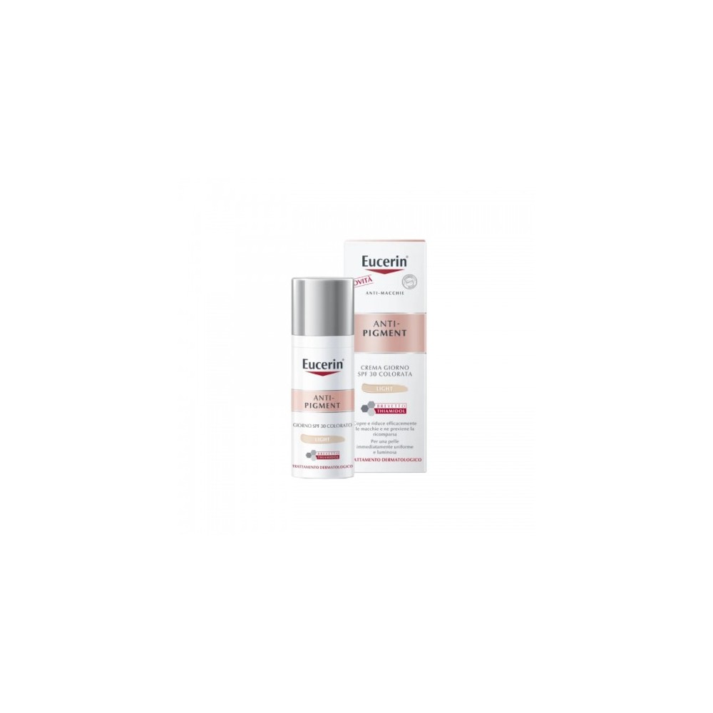 Eucerin Anti-Pigment Crema Giorno Spf 30 Colorata Light 50 Ml 