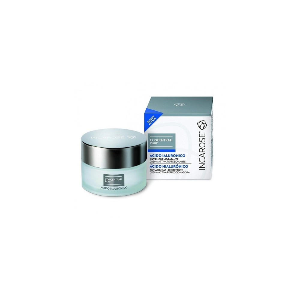 Incarose Concentrati Puri Acido Ialuronico Crema Antirughe Idratante 50 Ml 