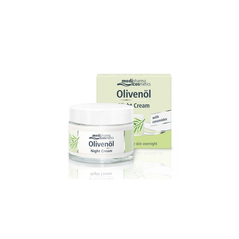 Naturwaren Olivenol Crema Notte Anti-Age 50 Ml 