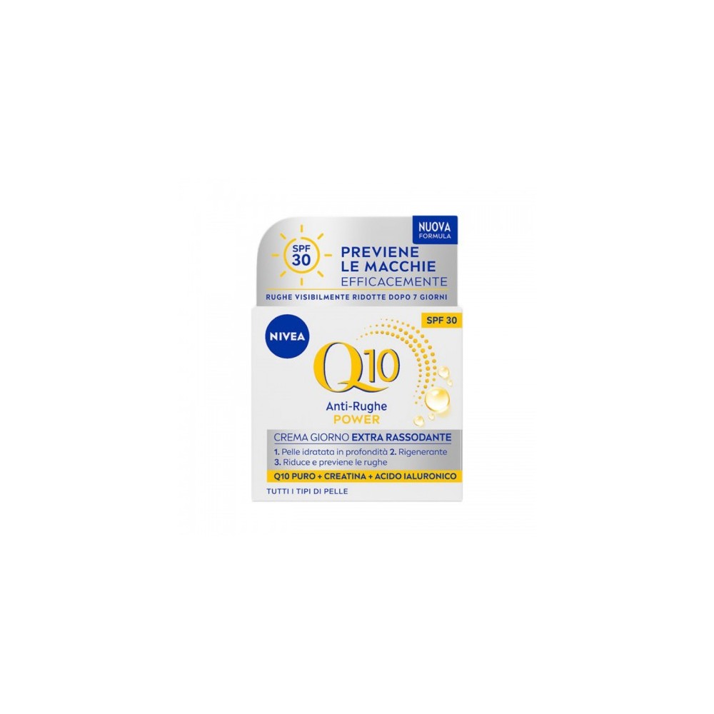 Nivea Q10 Anti-Rughe Power Spf30 Crema Giorno Extra Rassodante 50 Ml 