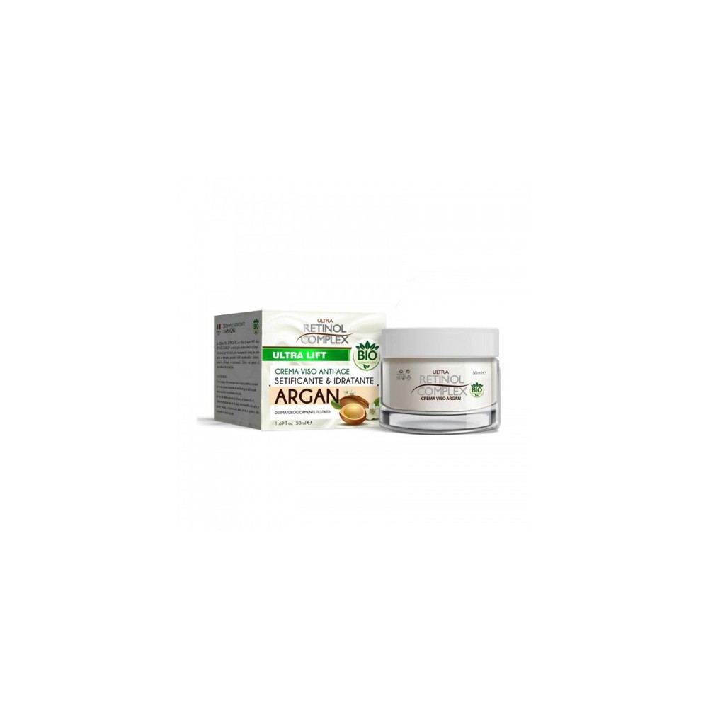 Retinol Complex Ultra Lift Argan Crema Viso Anti-Age Setificante E Idratante 50 Ml 