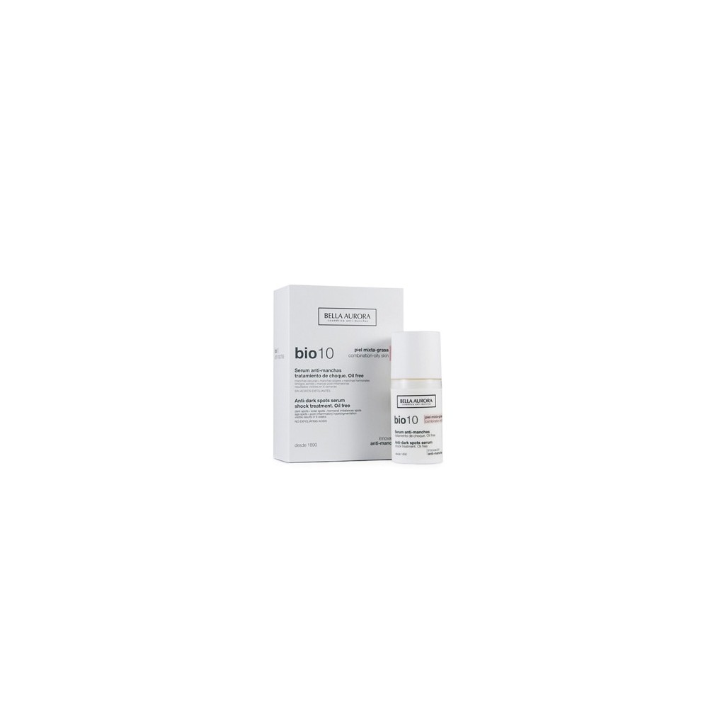 Bella Aurora Labs Bio10 Anti-Macchie- Trattamento Per Pelli Miste E Grasse 30 Ml 