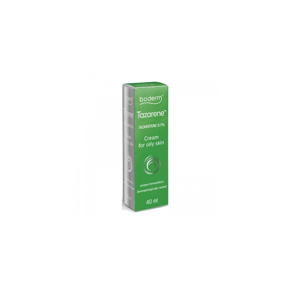 Boderm Tazarene 0,1% Crema Per Pelle Grassa 40 Ml 