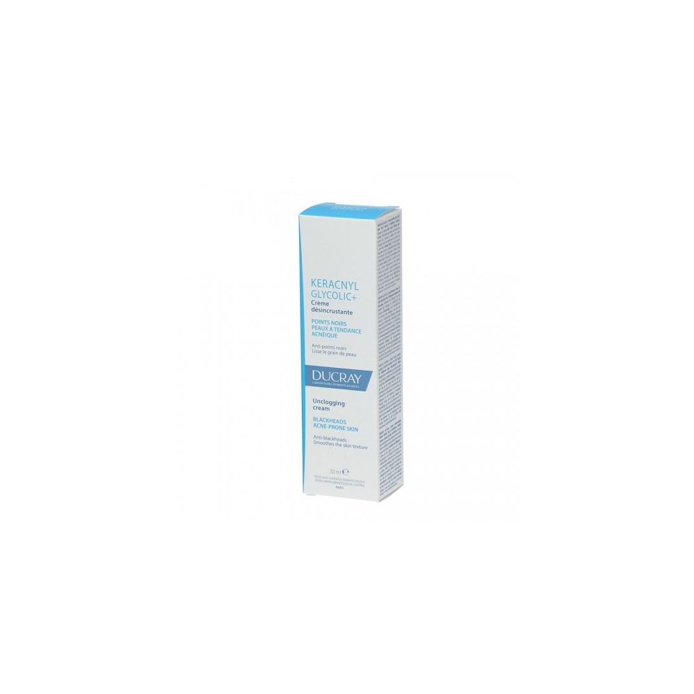 Ducray Keracnyl Glycolic+ Crema Per I Punti Neri E Le Imperfezioni 30 Ml 