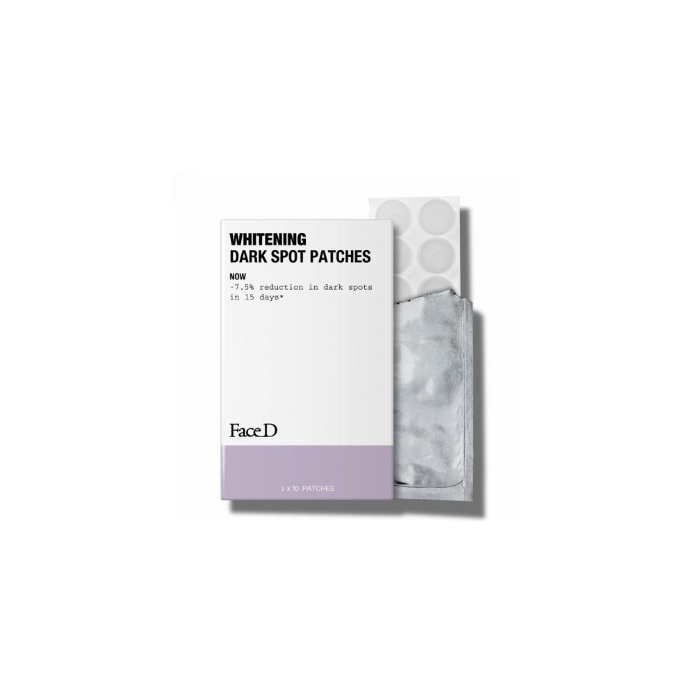 Face D Whitening Dark Spot Patches 30 Patch Schiarenti Anti-Macchia 