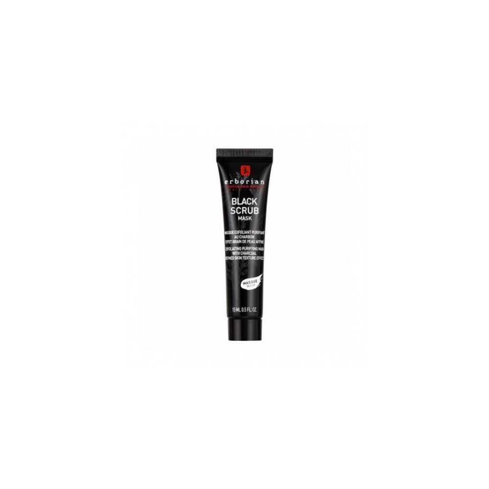 Erborian Black Scrub Mask Maschera Coreana Esfoliante Nera 15 Ml 