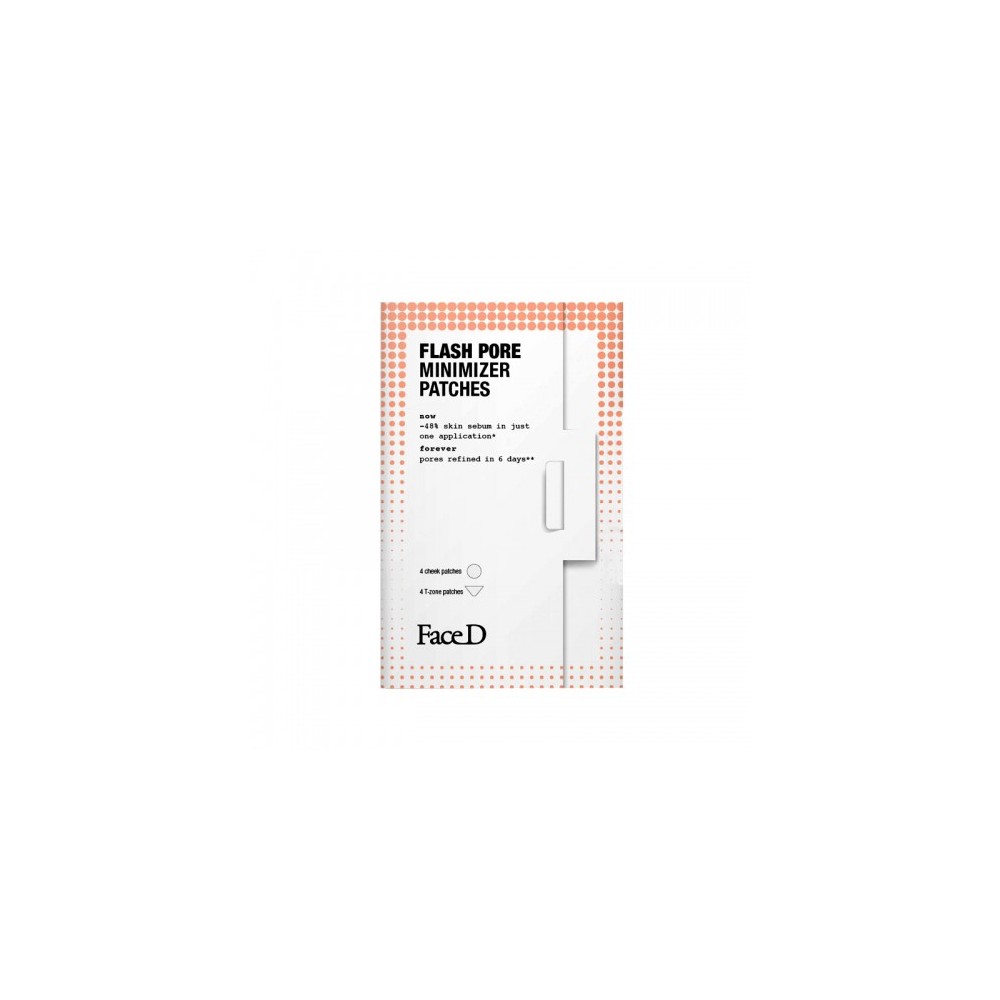Face D Flash Pore 4 + 4 Patch Per La Riduzione Immediata Dei Pori 