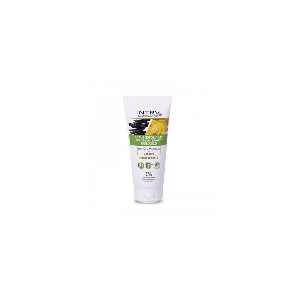 Intra Carbone Vegetale & Zenzero Scrub Esfoliante 75 Ml 