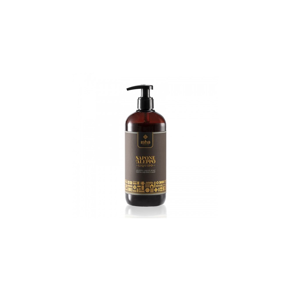 Isha Sapone Di Aleppo Liquido Sapone Per Pelli Grasse 1000 Ml 