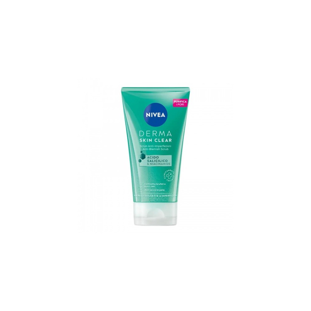 Nivea Derma Skin Clear Scrub Anti-Imperfezioni 150 Ml 