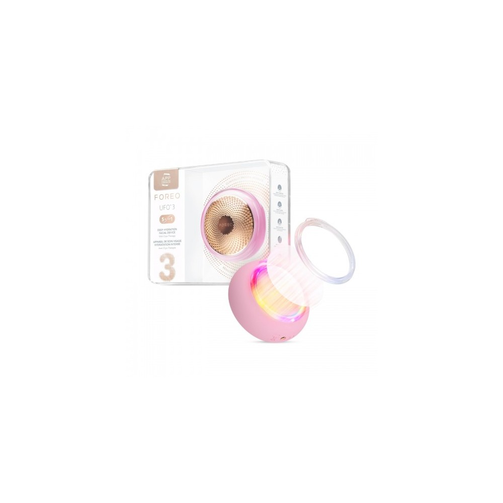 Foreo Ufo 3 Dispositivo 5 In 1 Per Idratazione Profonda Viso Pearl Pink 